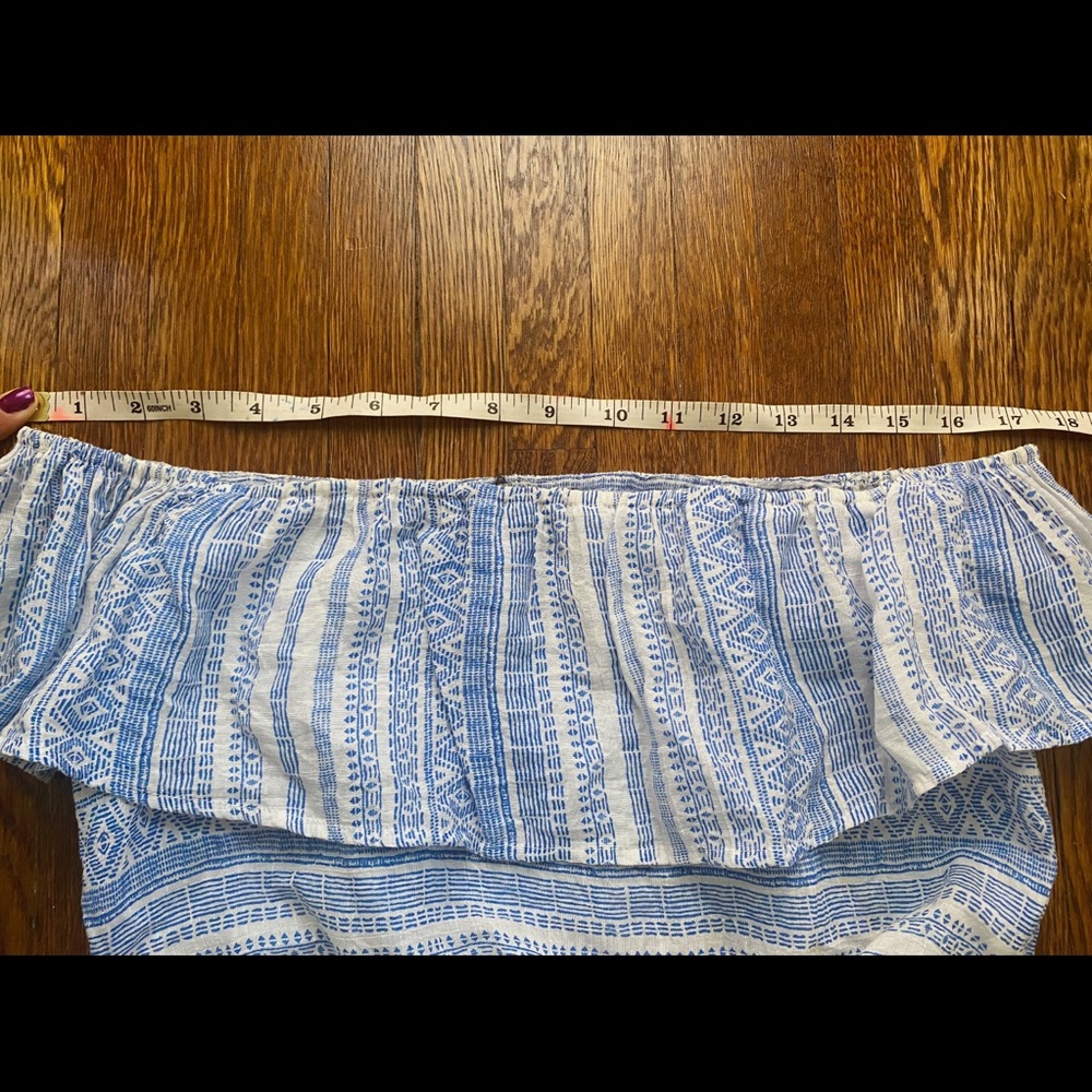 Off-the-Shoulder Flounce Top - Picture 6 of 6